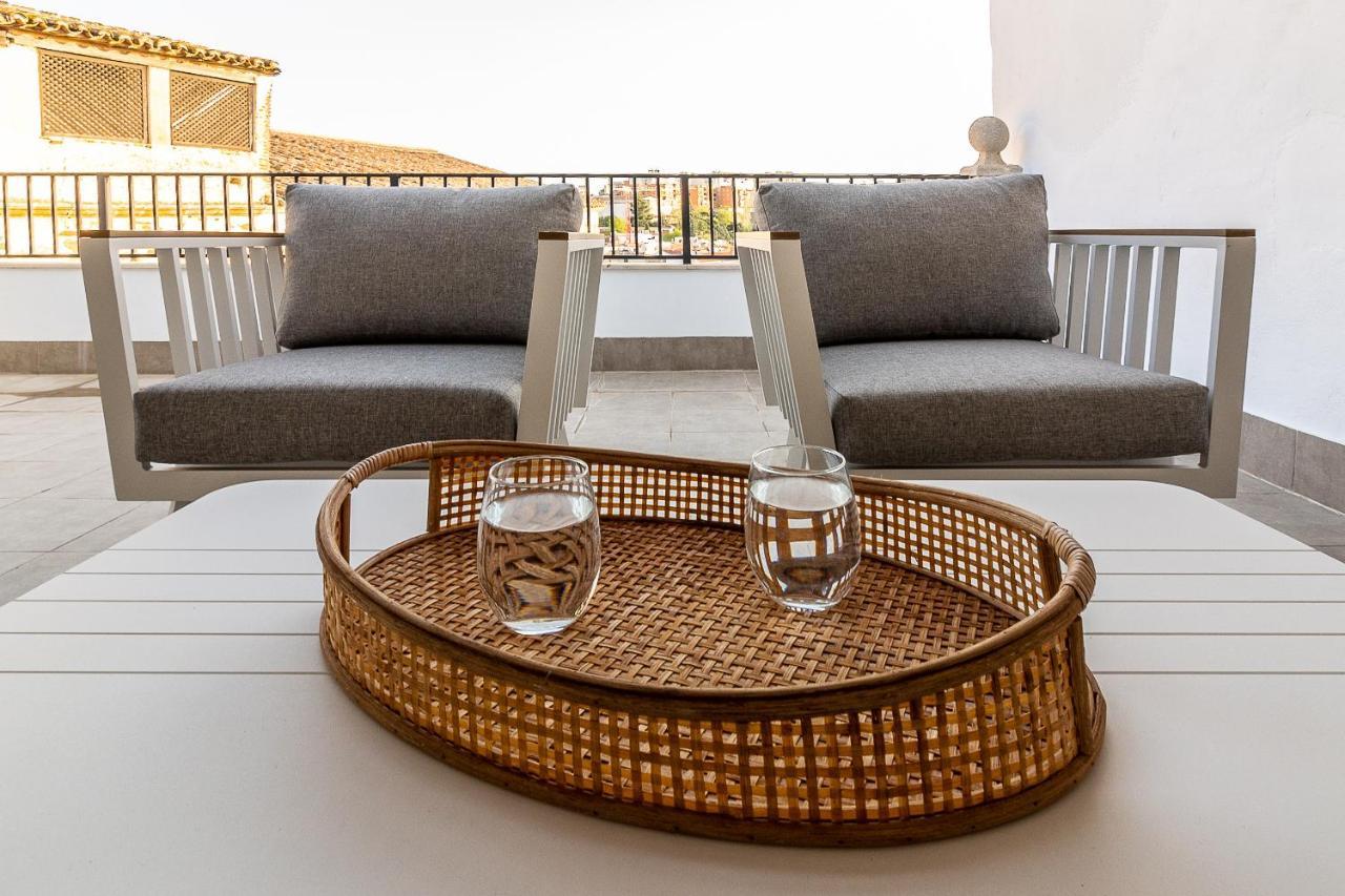 Apartamentos El Patio Plaza Santa Clara Caces Eksteriør bilde